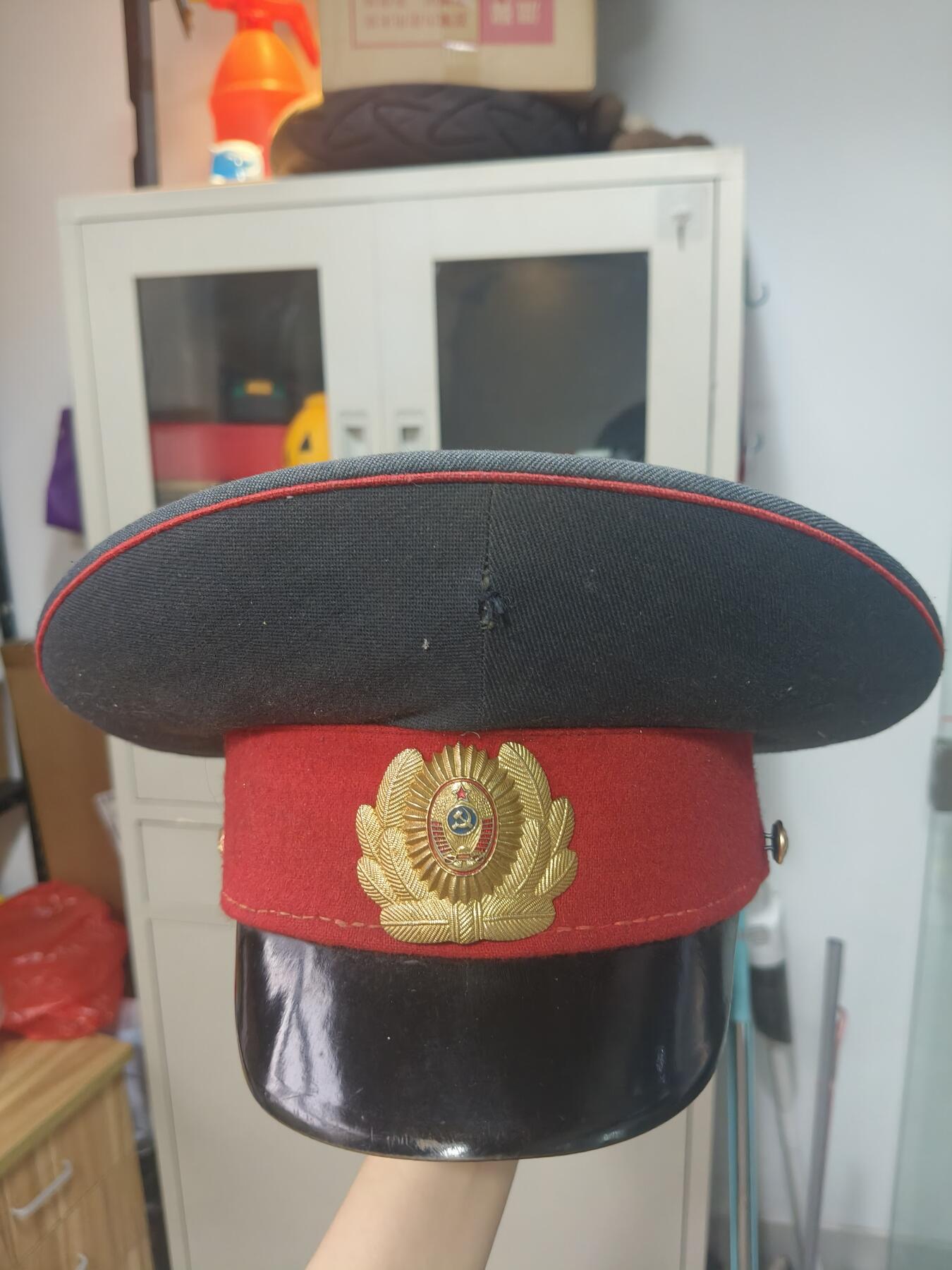 云宸嘉赏-勋臻佳藏四月精品甄选场次（低佣 一元一手） 苏联民警大檐帽 56尺码