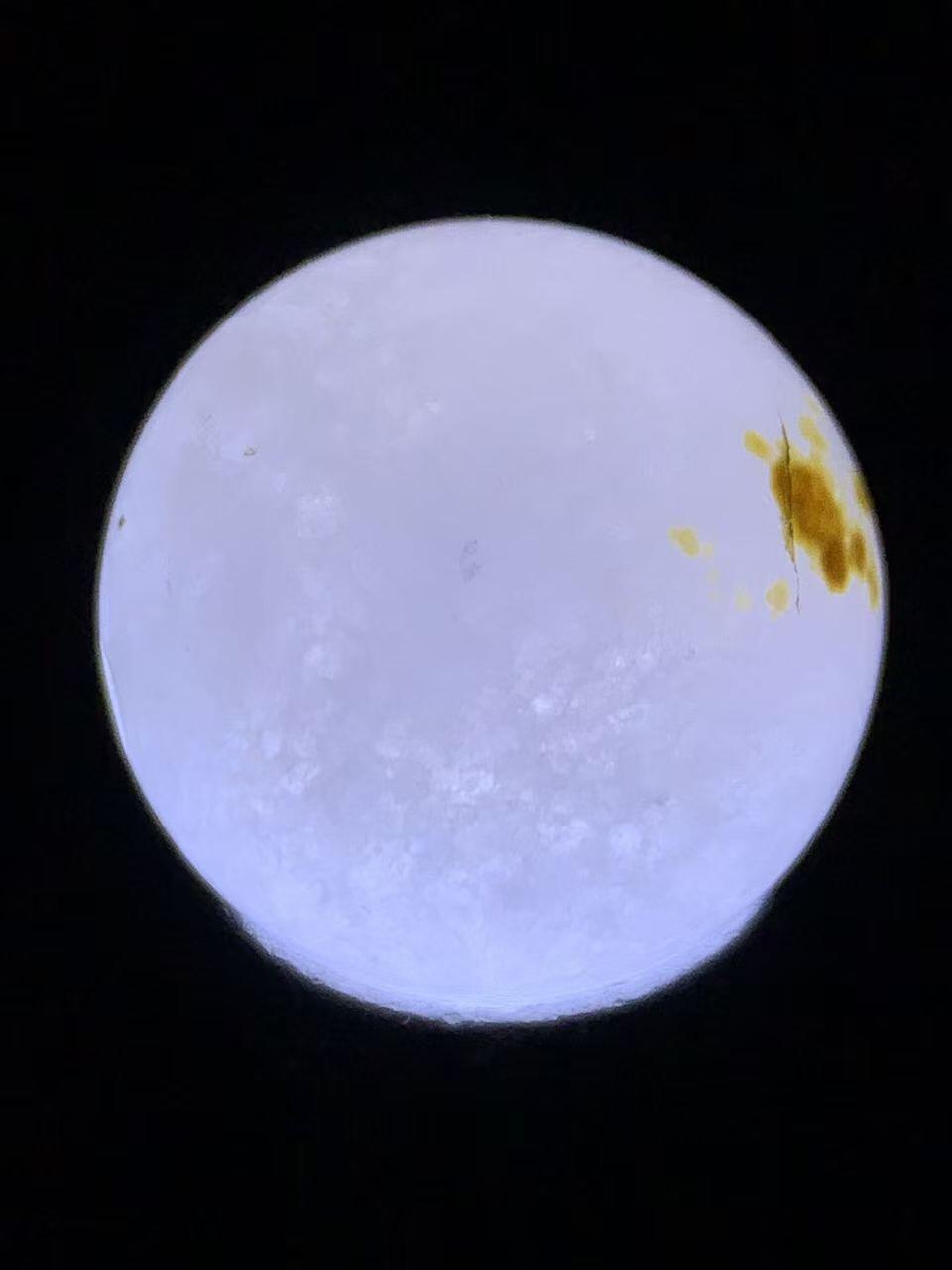 精美高玉化冰飘战国红玛瑙圆珠一颗！