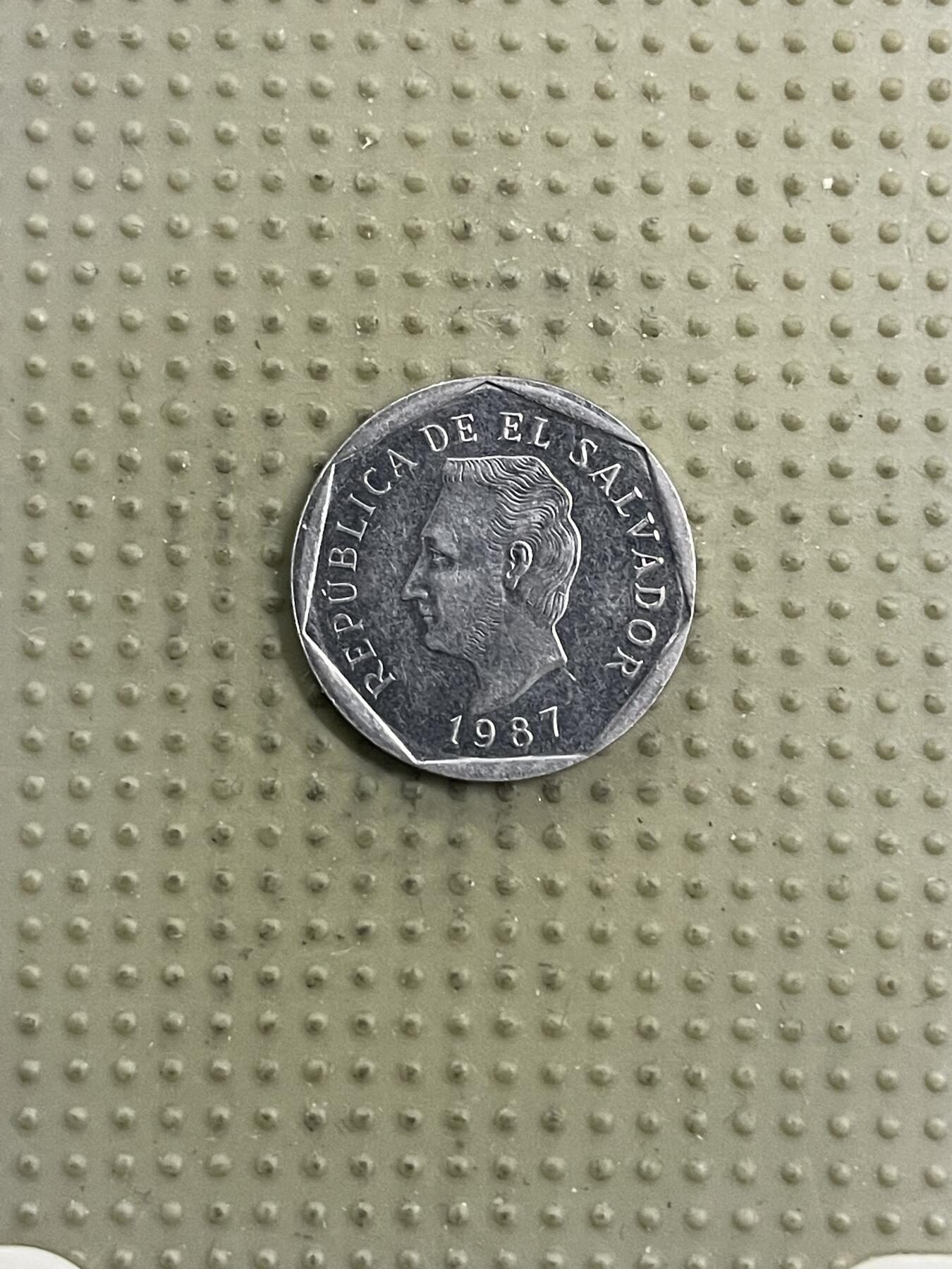 2026年第42场各国散币拍卖（总第192场） 萨尔瓦多1987年5分