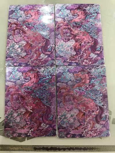 寸草不生 马年 第二期 - 同好会 周年纪念卡 编号4张