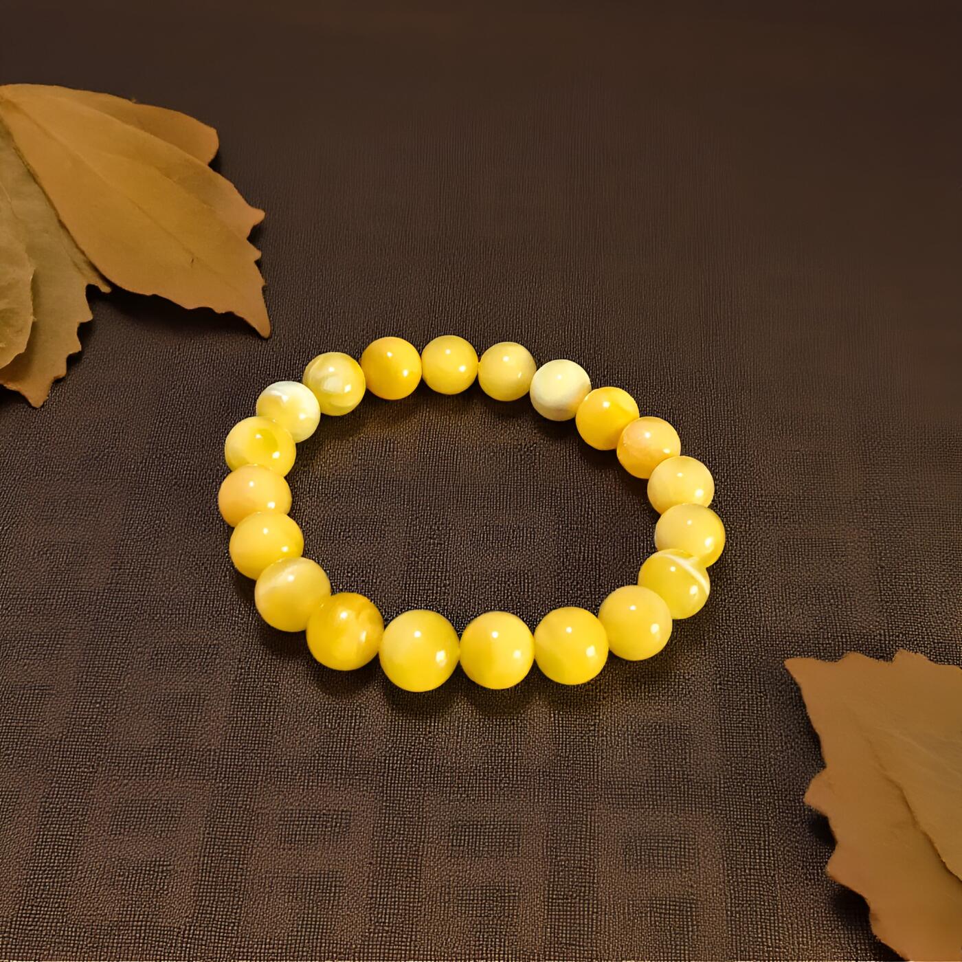 碧月说宝 君子怀瑾·当代和田玉清风专场(八) 俄白花蜜蜡手串