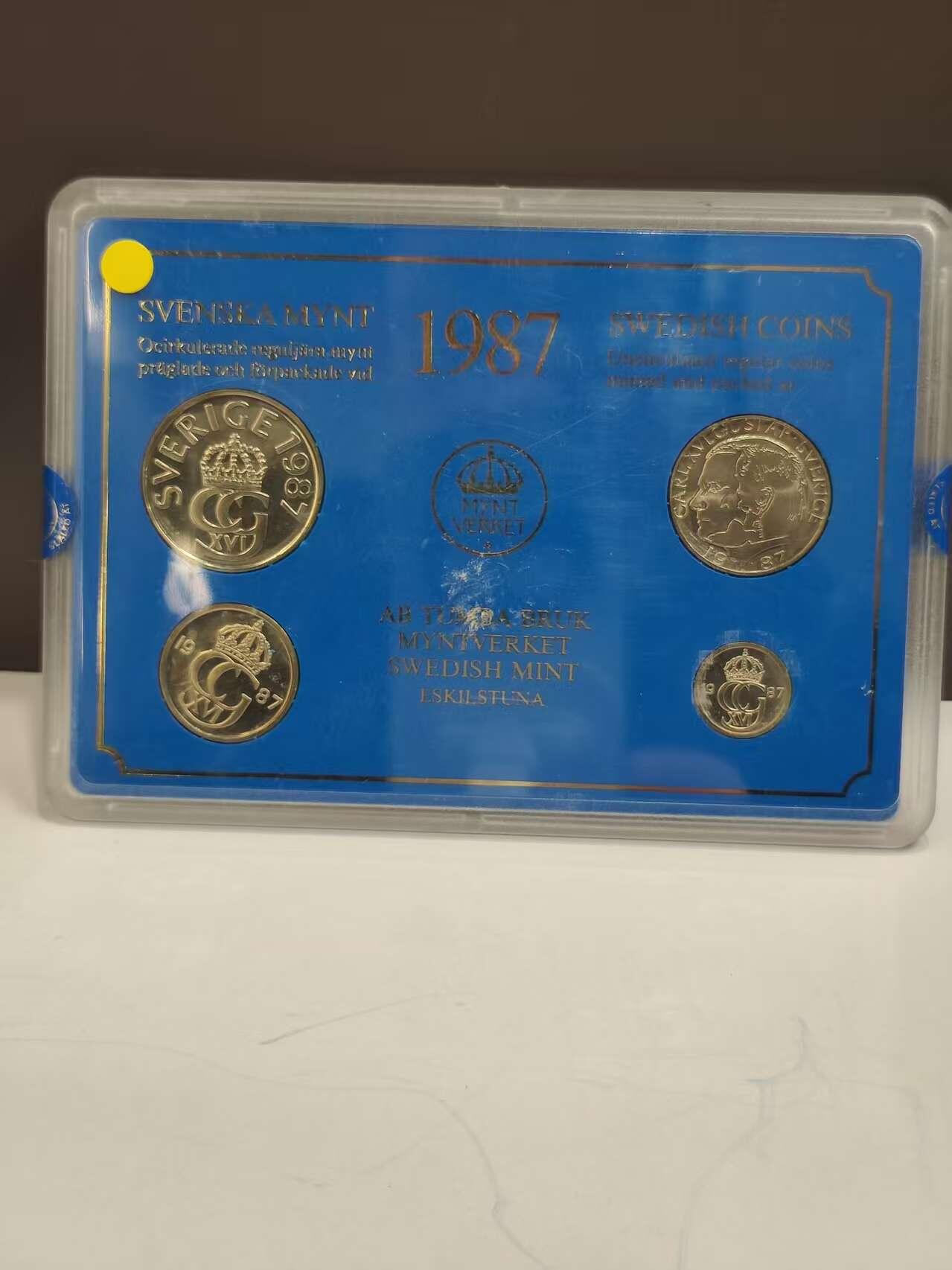 G&W世界散币，银币处理专场（第47场） 瑞典1987年4枚套