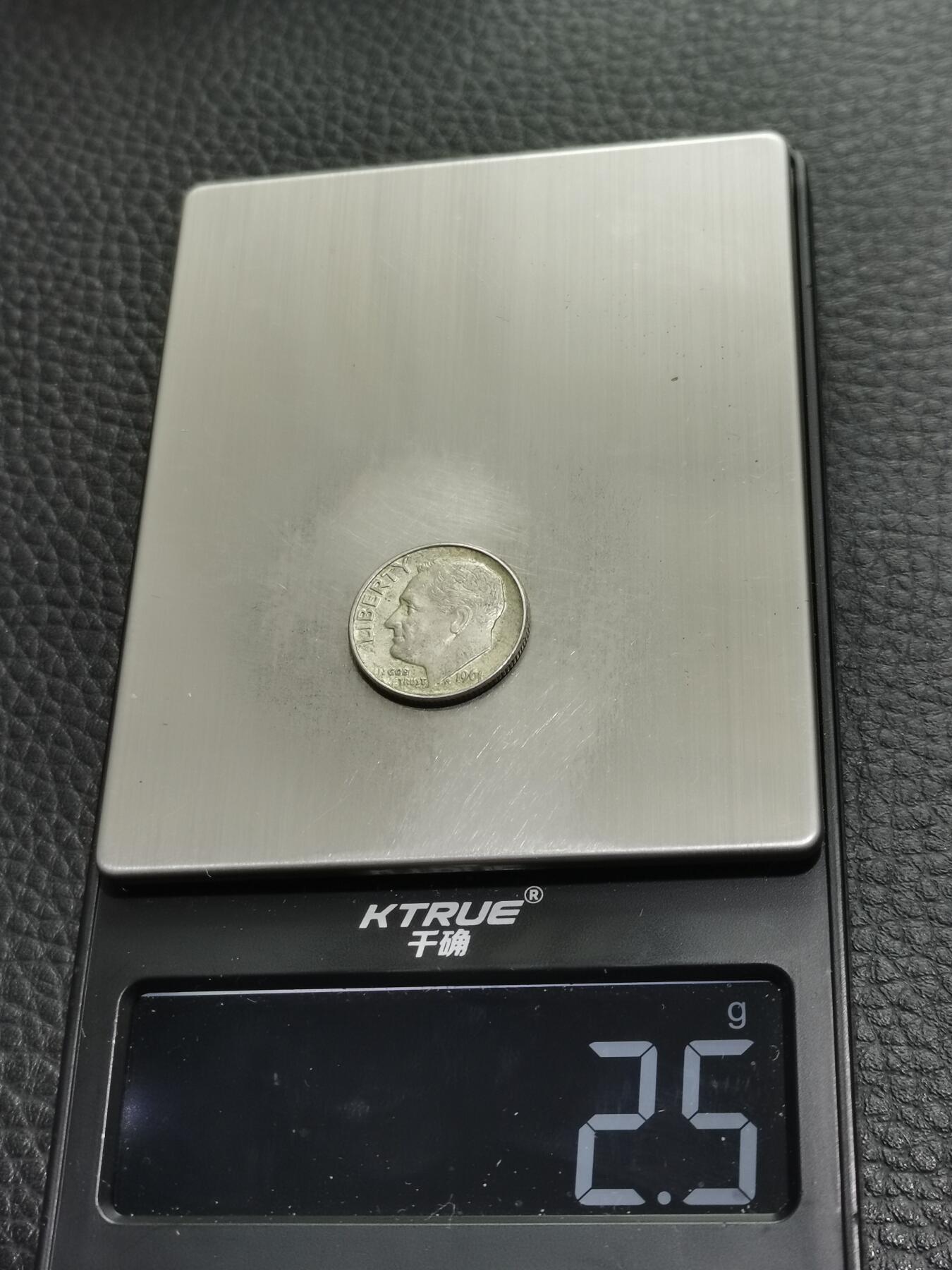 天下钱庄专场欢迎参拍 美国10美分银币