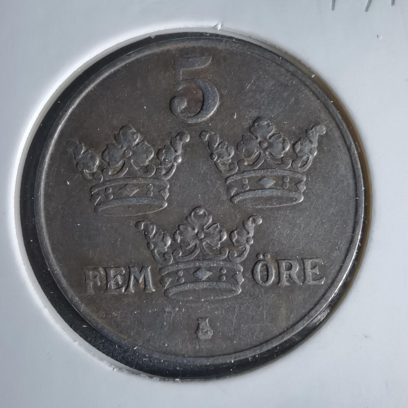 沼泽如烟--第1047场 瑞典1949年5欧尔