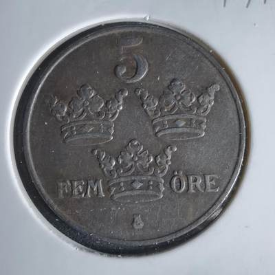 沼泽如烟--第1047场 - 瑞典1949年5欧尔