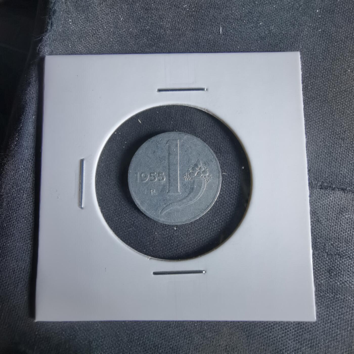 沼泽如烟--第1047场 意大利1955年1里拉