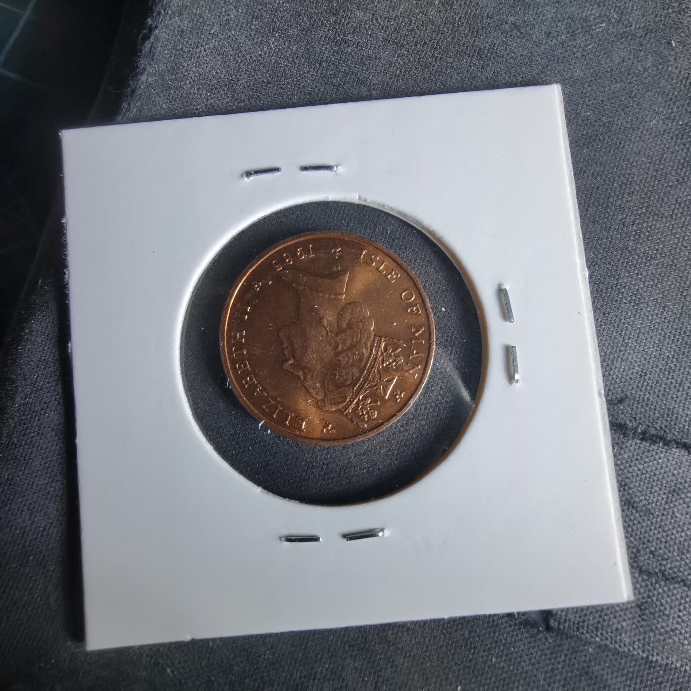 沼泽如烟--第1047场 马恩1985年1便士