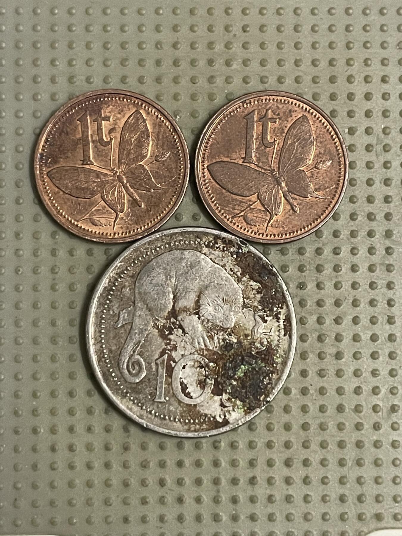 2026年第42场各国散币拍卖（总第192场） 巴布亚新几内亚3枚