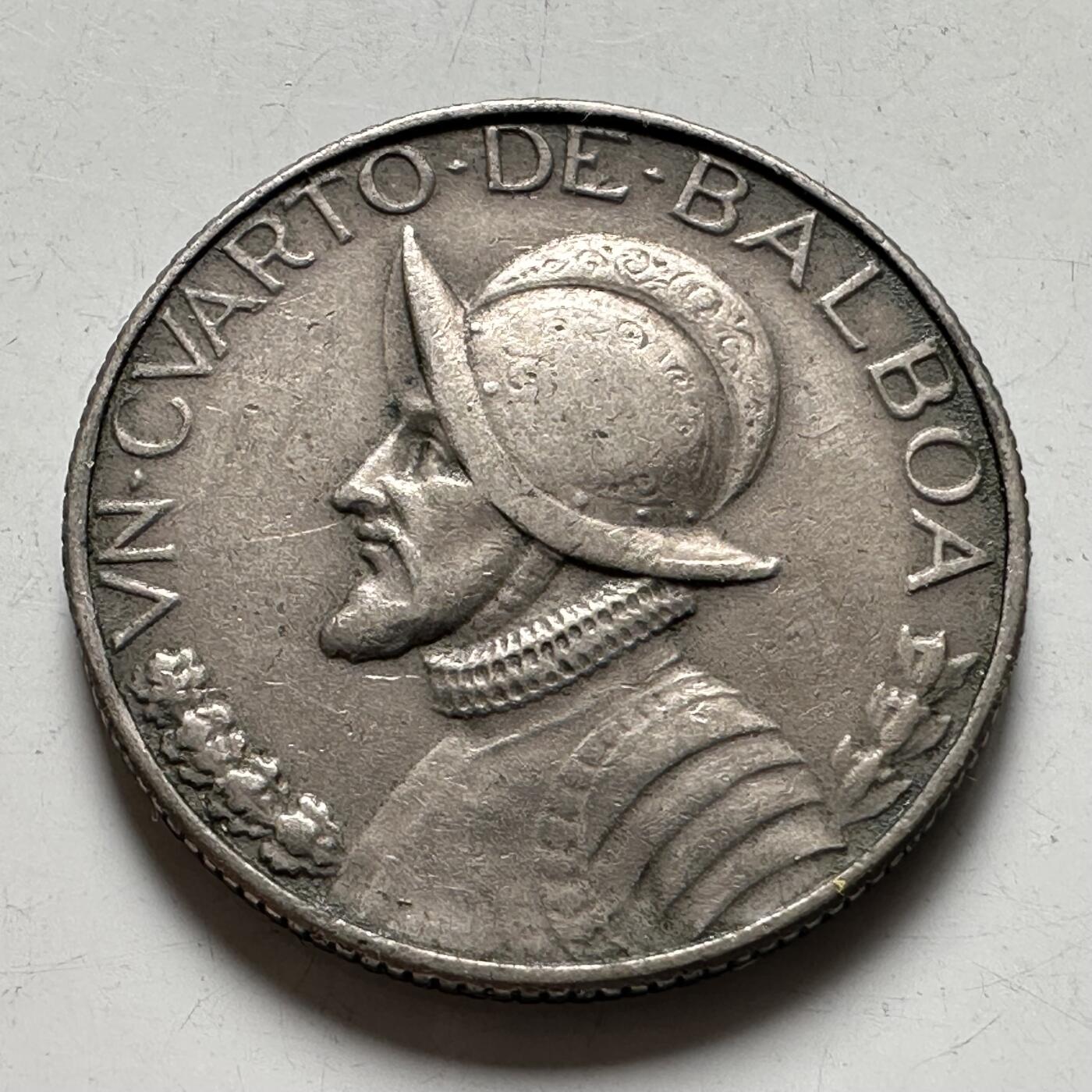 🌹外币初藏🌹🐯2026年第40场   每周二四六晚8️⃣点 世界钱币 巴拿马 1980年 1/4巴波亚