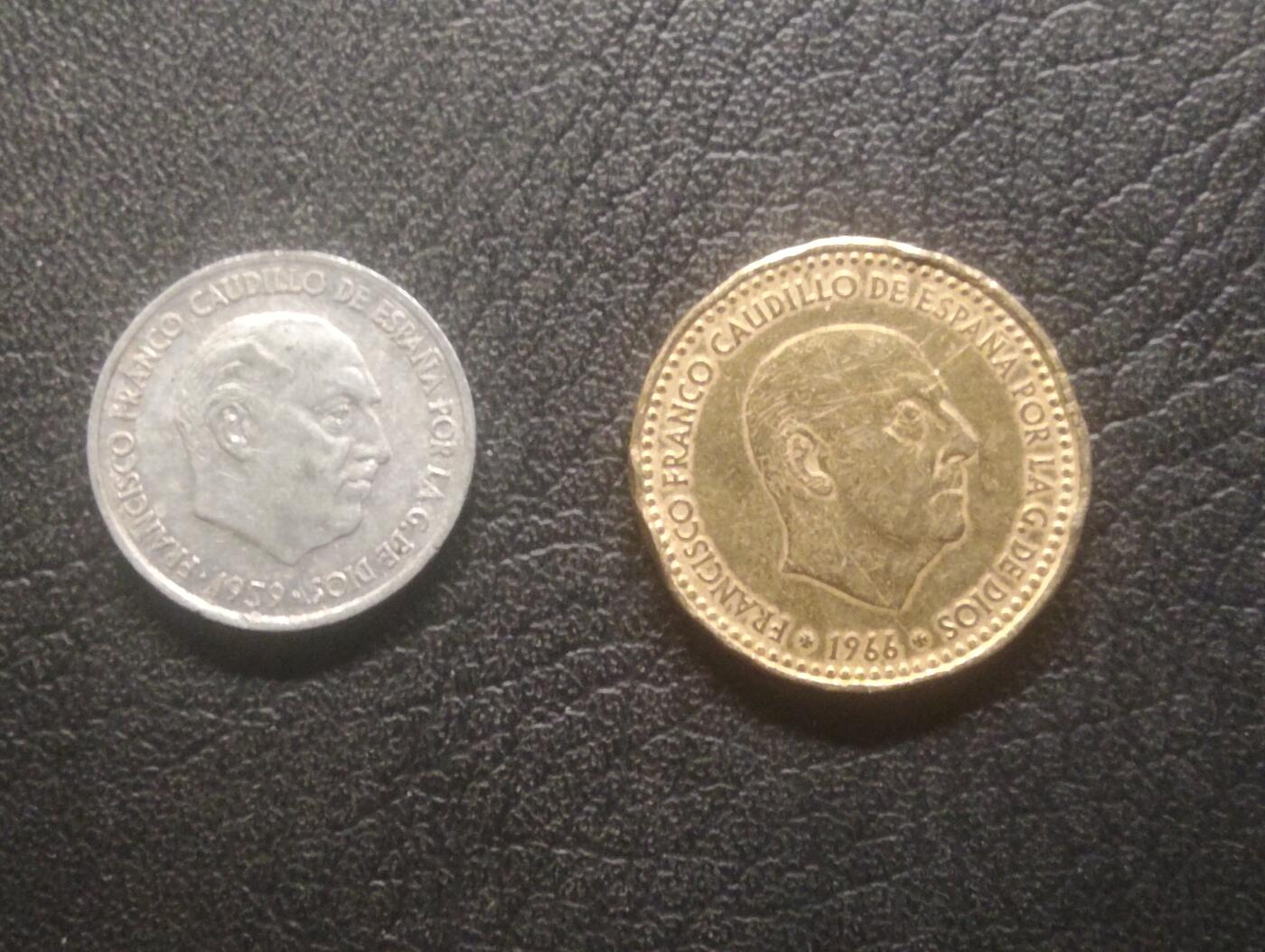 荟藏特别场次第十五期——“社长的硬币堆” 西班牙佛朗哥头像10分+1比赛塔