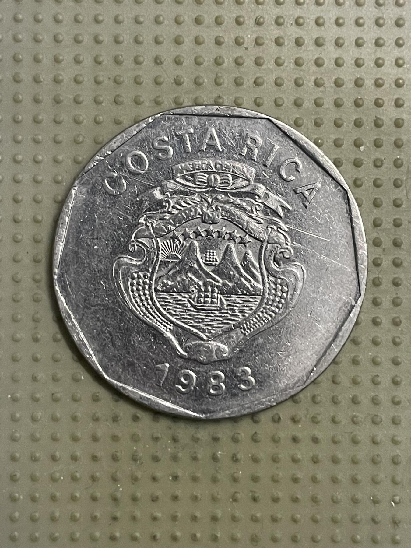 2026年第42场各国散币拍卖（总第192场） 哥斯达黎加1983年20科朗