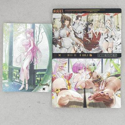 龙虎卡牌-八二场（满200元包邮，无佣金，每周六结拍，欢迎送拍） - 粗闪3张 奇点 胜利女神&蕾姆拉姆