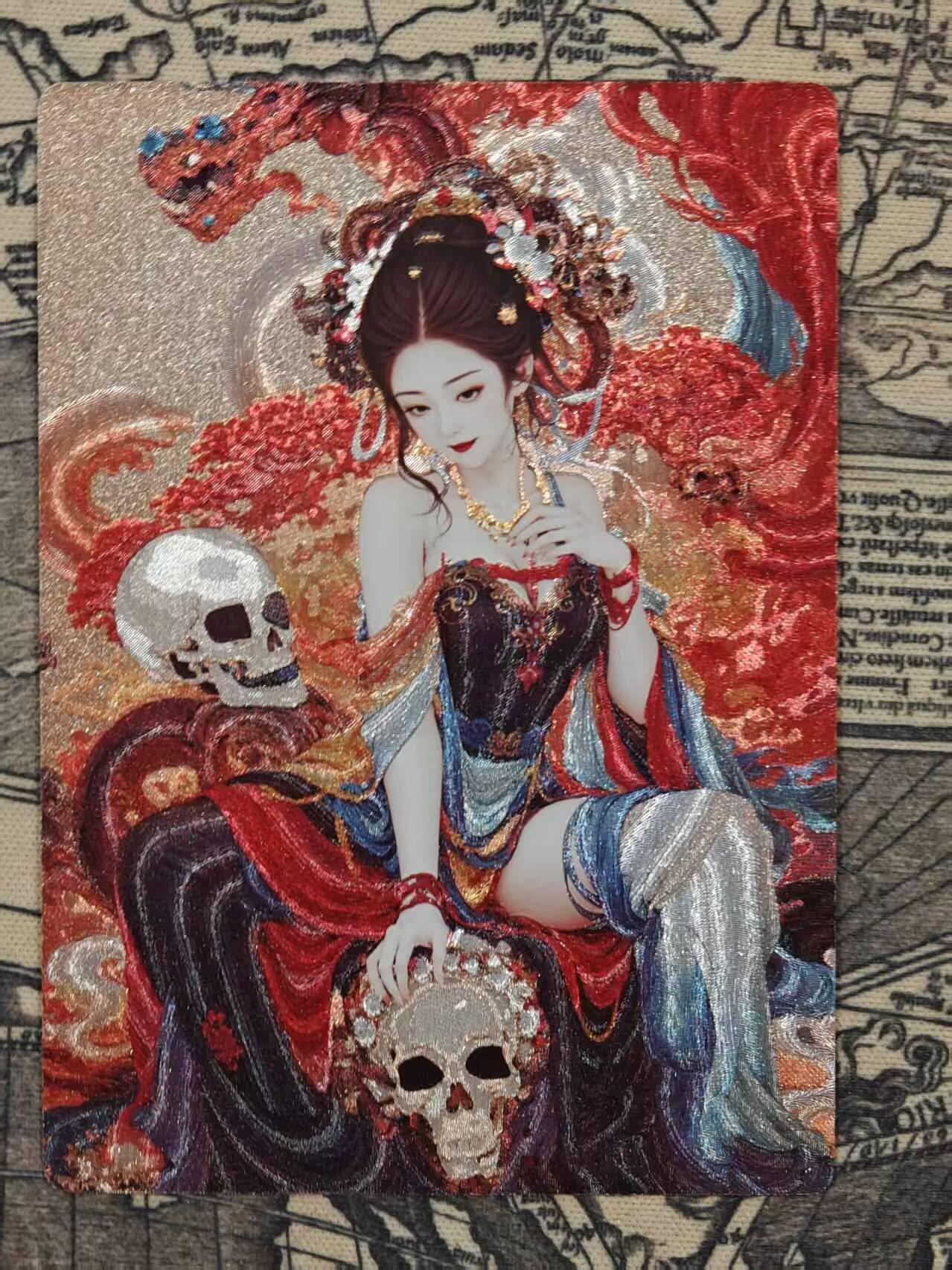 龙虎卡牌-八二场（满200元包邮，无佣金，每周六结拍，欢迎送拍） 半粗卡 星宿文创 妖仙奇缘 - 梅三娘