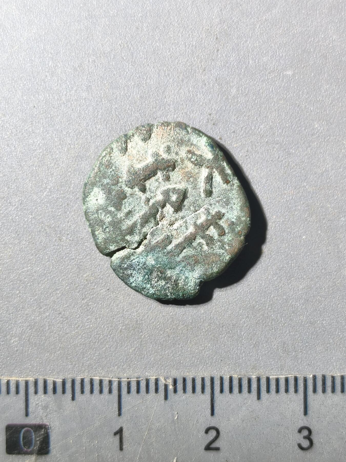 125期新疆红钱粟特钱币丝路钱币专场 B和田六铢马钱