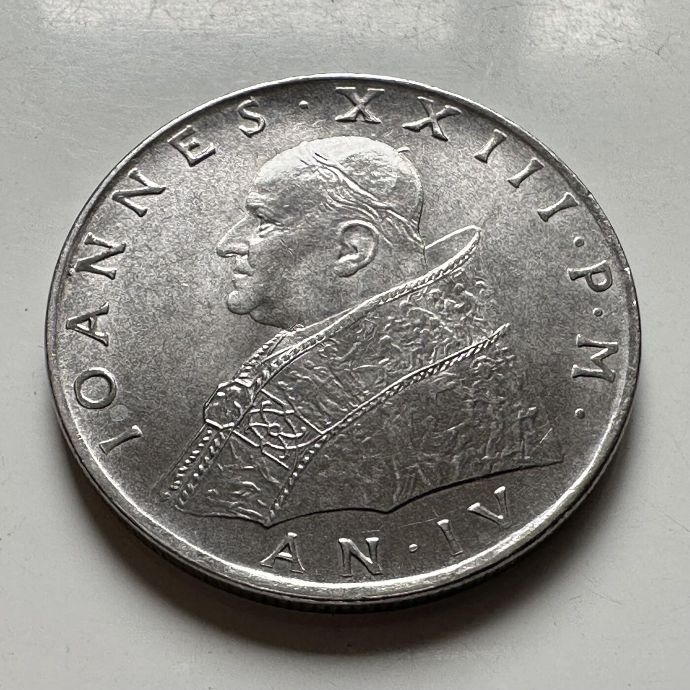 🌹外币初藏🌹🐯2026年第40场   每周二四六晚8️⃣点 世界钱币 梵蒂冈1962年100里拉