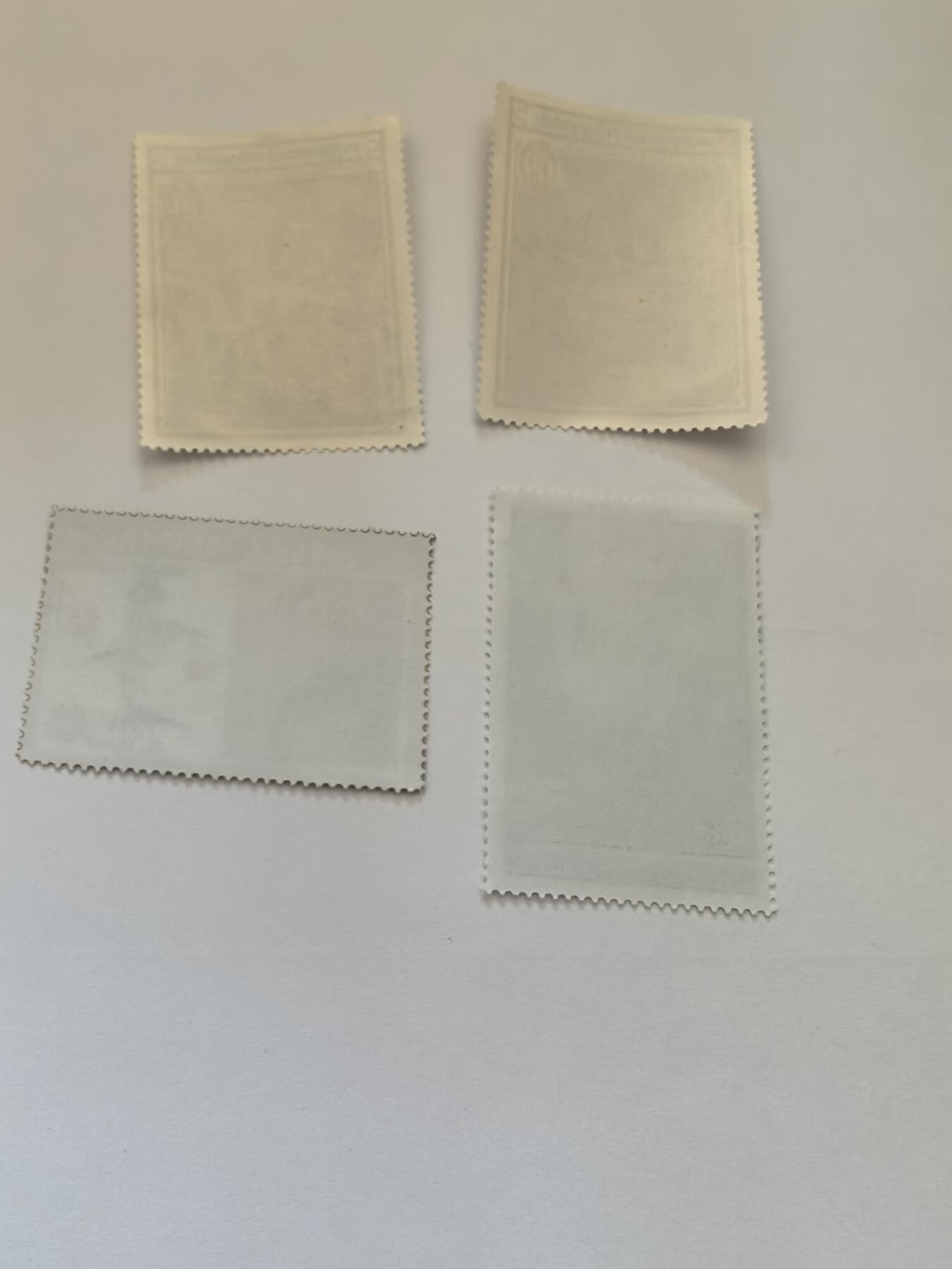 杂票 卢旺达邮票 名画4枚不同