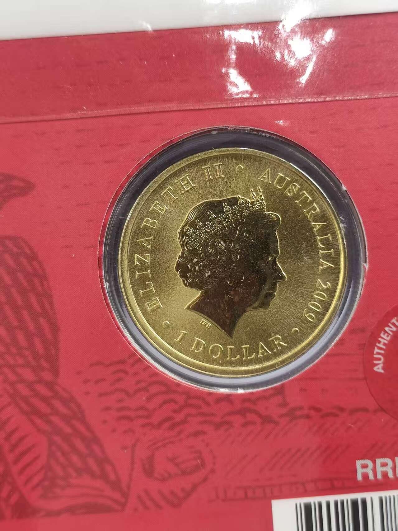 G&W世界散币，银币处理专场（第47场） 澳大利亚2009年1元  邮政200周年彩色纪念币