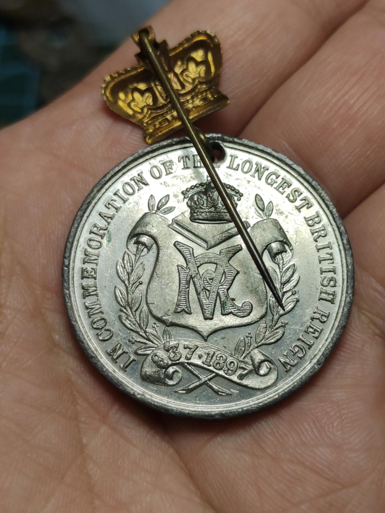 2026年第四十三场(总第二百一十二场）外国好品散币场(免佣金) 英国🇬🇧1897年维多利亚女王登基60周年钻禧纪念章，Numista 稀有度100