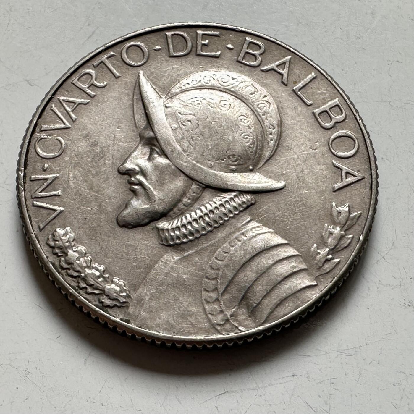 🌹外币初藏🌹🐯2026年第40场   每周二四六晚8️⃣点 世界钱币 巴拿马 1966年 1/4巴波亚 