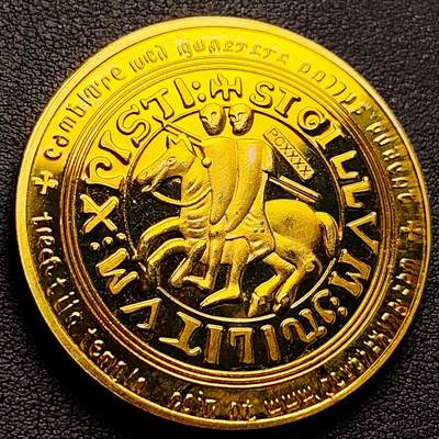 泉币菌-第223场-拍品多 请提前出价 - 纪念章 马剑骑士 40×3mm 纪念品