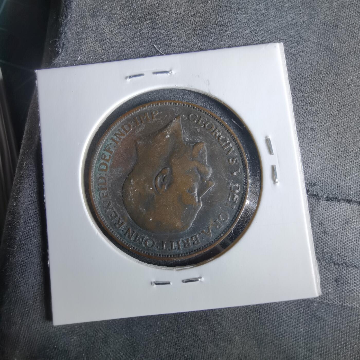 沼泽如烟--第1047场 英国1912年1便士