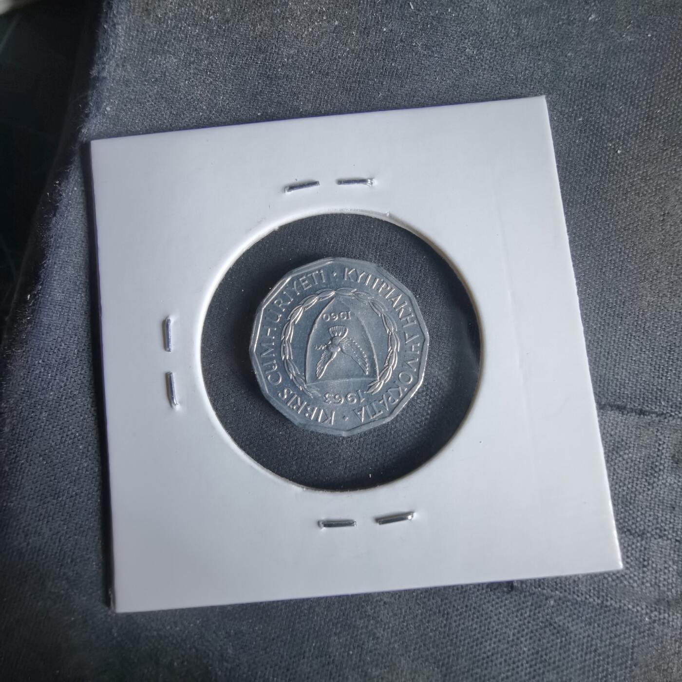 沼泽如烟--第1047场 塞浦路斯1963年1米尔