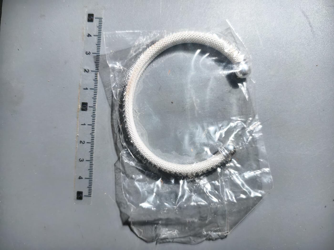 125期新疆红钱粟特钱币丝路钱币专场 渡银手镯