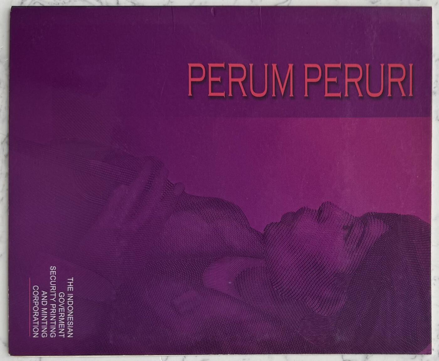 2026第7场（总第234期）：精品外钞、塑料钞、测试钞综合场  印尼Perum Peruri公司 2008年版“印尼民族英雄～苏迪曼”超大尺寸单面凹印测试钞册装UNC