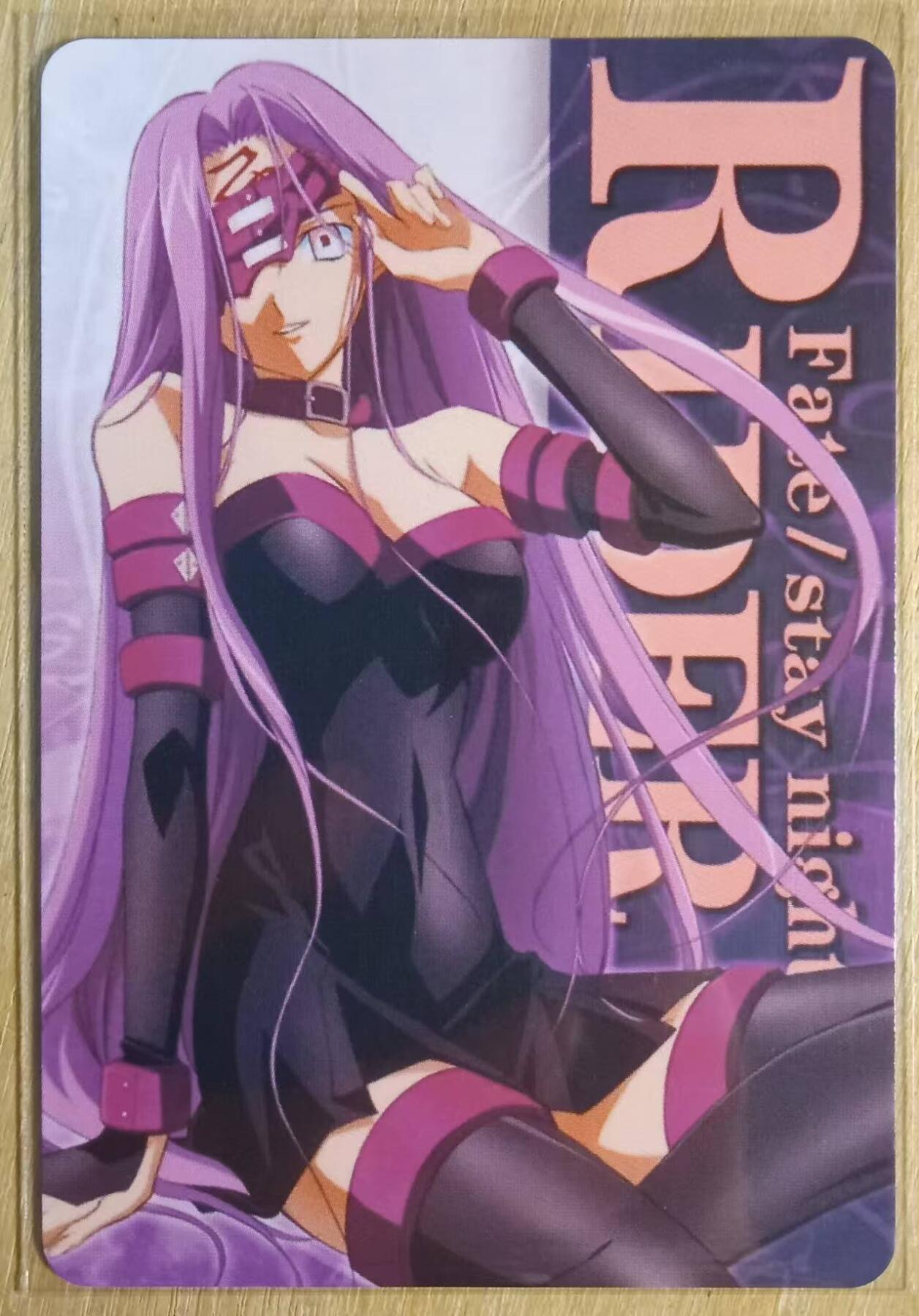 龙虎卡牌-八二场（满200元包邮，无佣金，每周六结拍，欢迎送拍） 折光彩闪 动漫美女卡牌 fate stay night