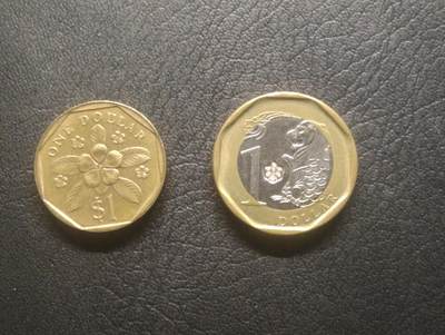 荟藏特别场次第十五期——“社长的硬币堆” - 新加坡1元 美品新旧版本一站式购齐·