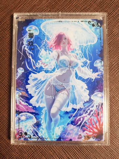 阳大大卡牌拍卖第109期（持续收拍品，周五晚上九点截拍，进群福利早知道） - 【金属卡】凤求凰 蕾玖 限编14/45