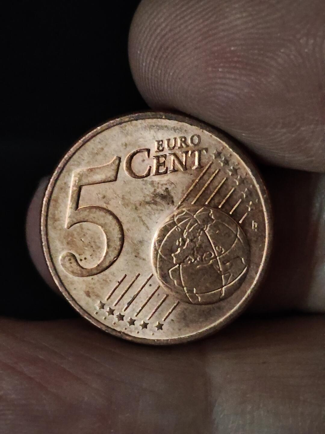 猩哥外币小铺➨【第228场】 5欧分