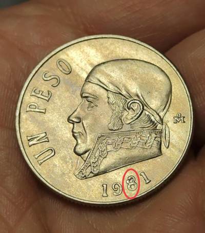 2026年第四十场(总第二百零九场）外国好品散币场(免佣金) - 稀少版本–墨西哥🇲🇽1981年1比索(Open 8–开口8版)