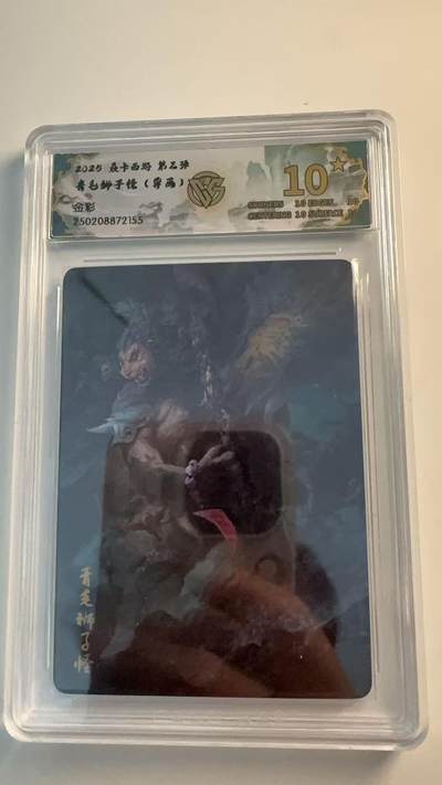 寸草不生 马年 第二期 - 2025 焱卡西游 第三强
青毛钟子怪（异画）
金彩
爆金