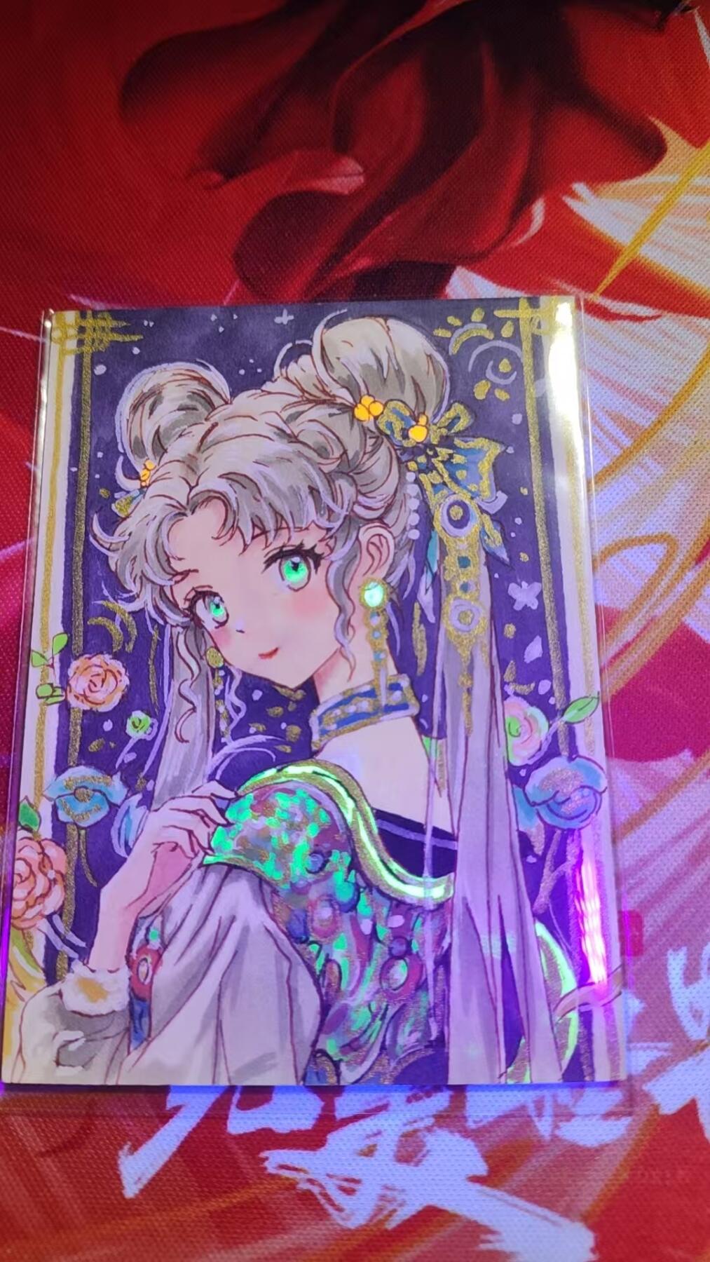 寸草不生 马年 第二期 精品动画ip手绘--画师：kiki--美少女战月野兔（特效）