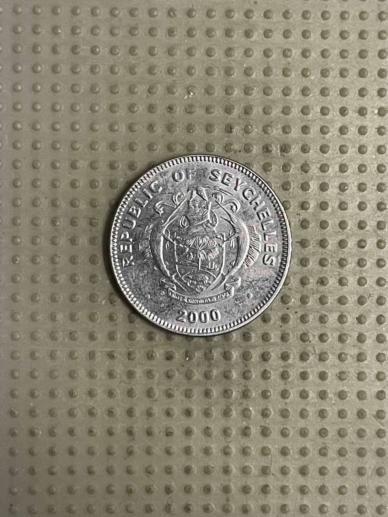 2026年第42场各国散币拍卖（总第192场） 塞舌尔2000年25分