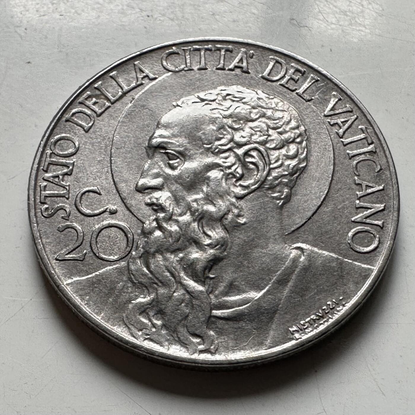 🌹外币初藏🌹🐯2026年第40场   每周二四六晚8️⃣点 世界钱币 梵蒂冈1941年20分