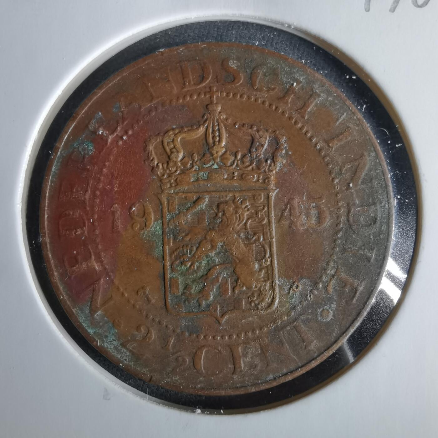 沼泽如烟--第1047场 荷属东印度1945年2.5分