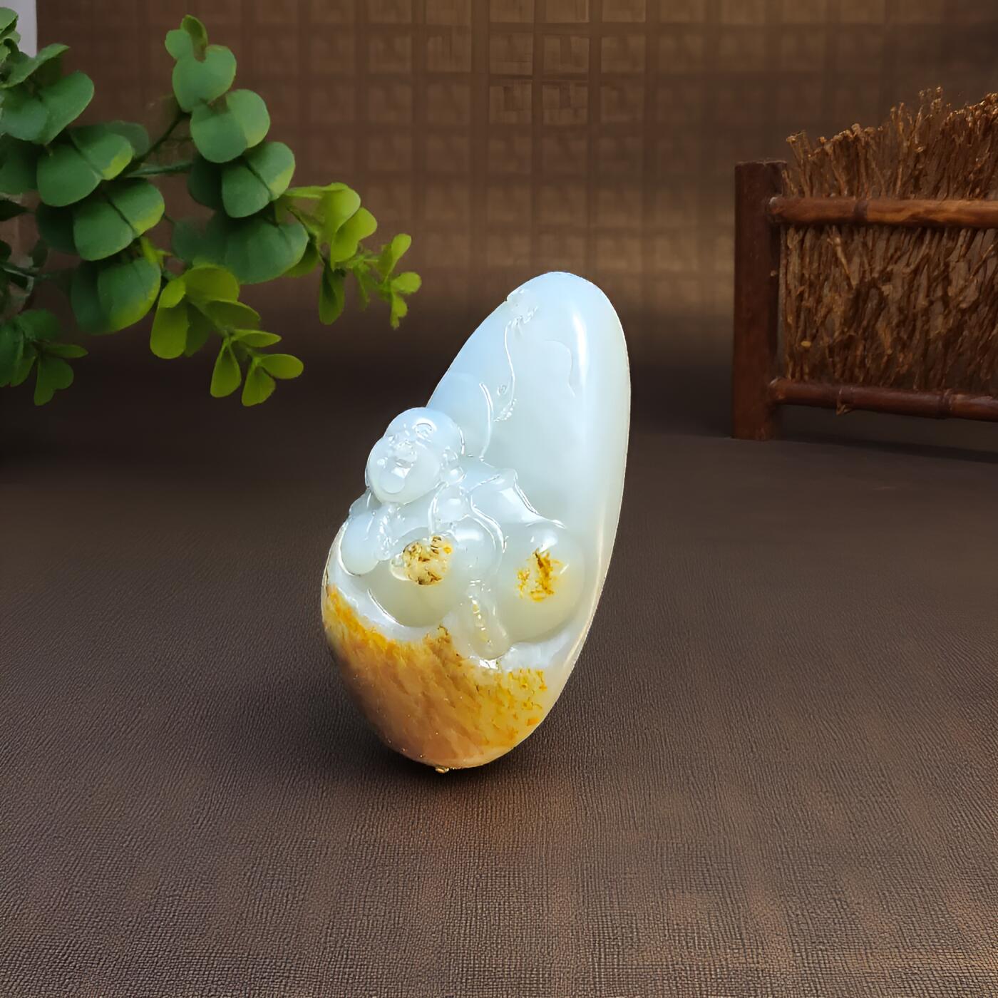 碧月说宝 君子怀瑾·当代和田玉清风专场(八) 佛挂件