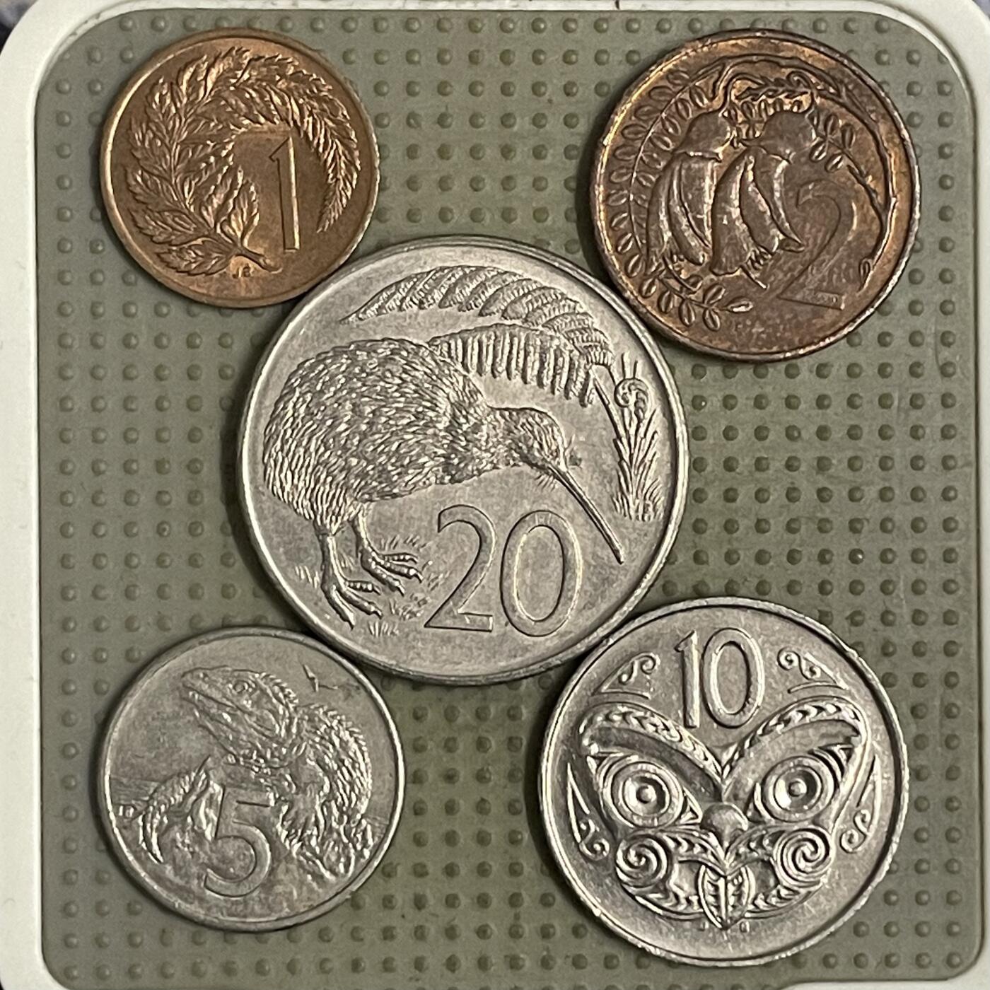 2026年第42场各国散币拍卖（总第192场） 新西兰5枚