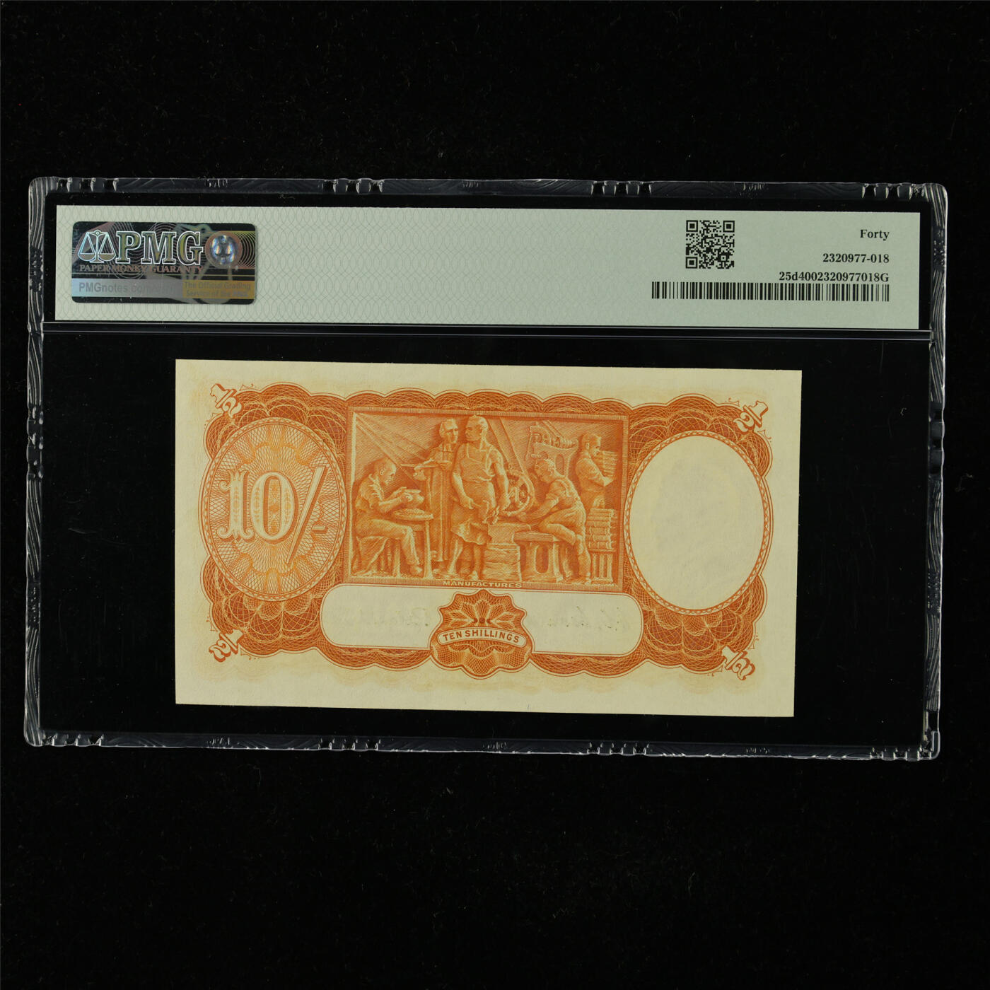 【亘邦集藏】第227期拍卖 1952年 澳大利亚10先令 PMG 40 A/85 761547