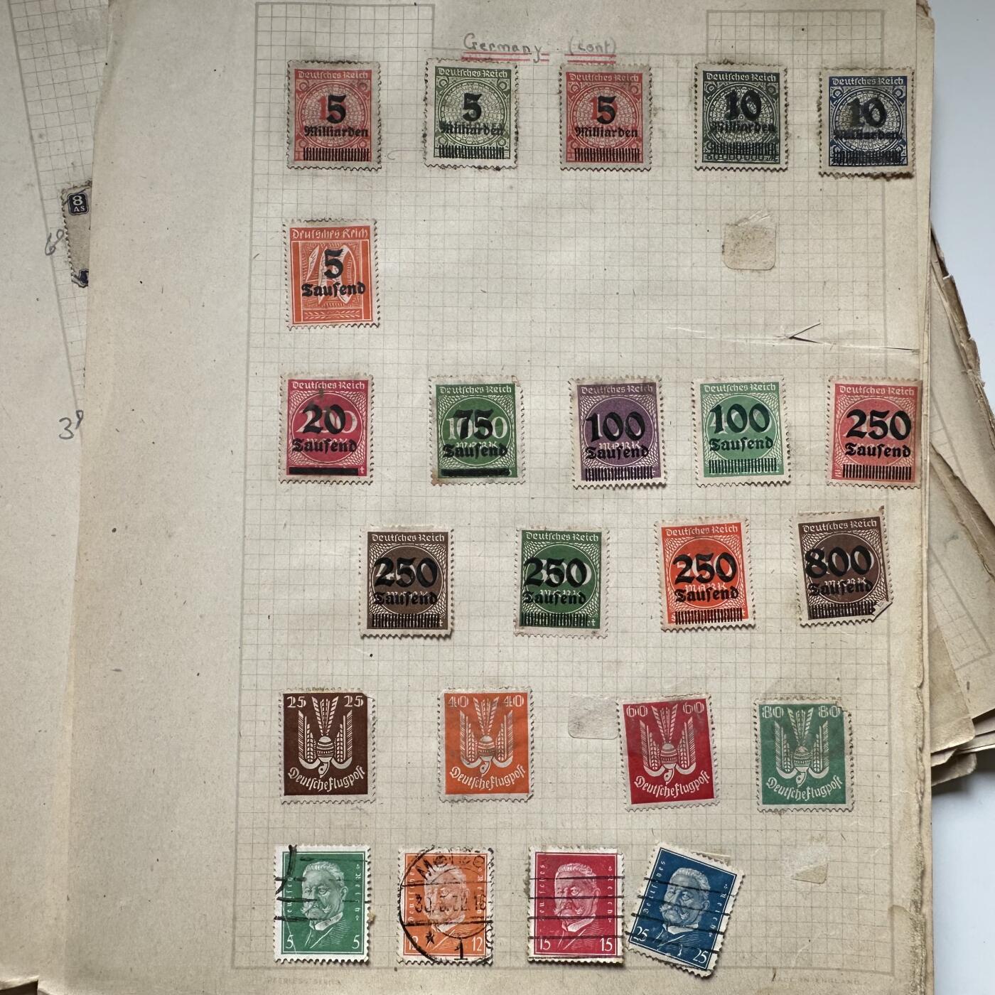 🌹外币初藏🌹🐯2026年第40场   每周二四六晚8️⃣点 世界钱币 世界各国二战前老邮票一组 大约上千张