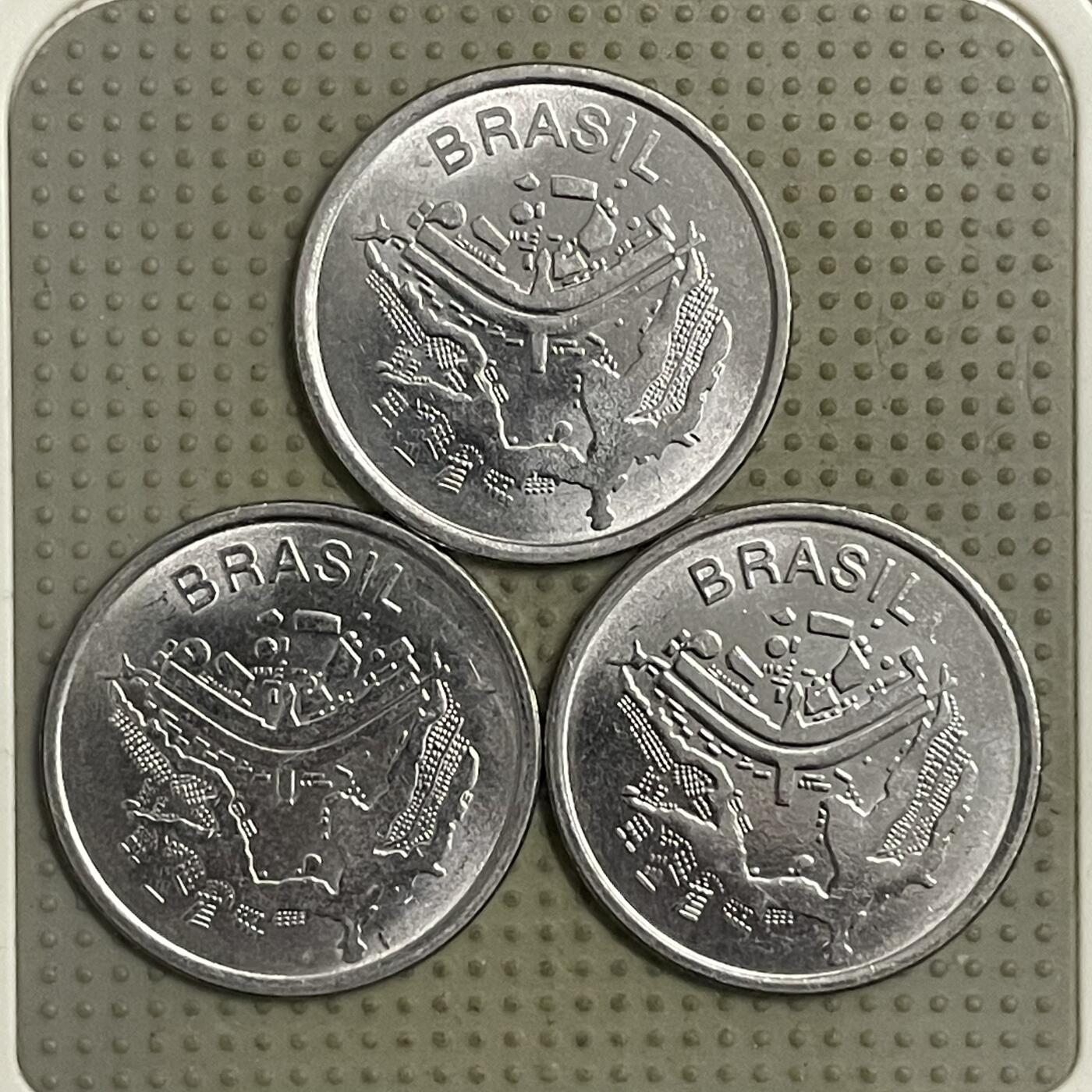 2026年第42场各国散币拍卖（总第192场） 巴西50克鲁泽3枚
