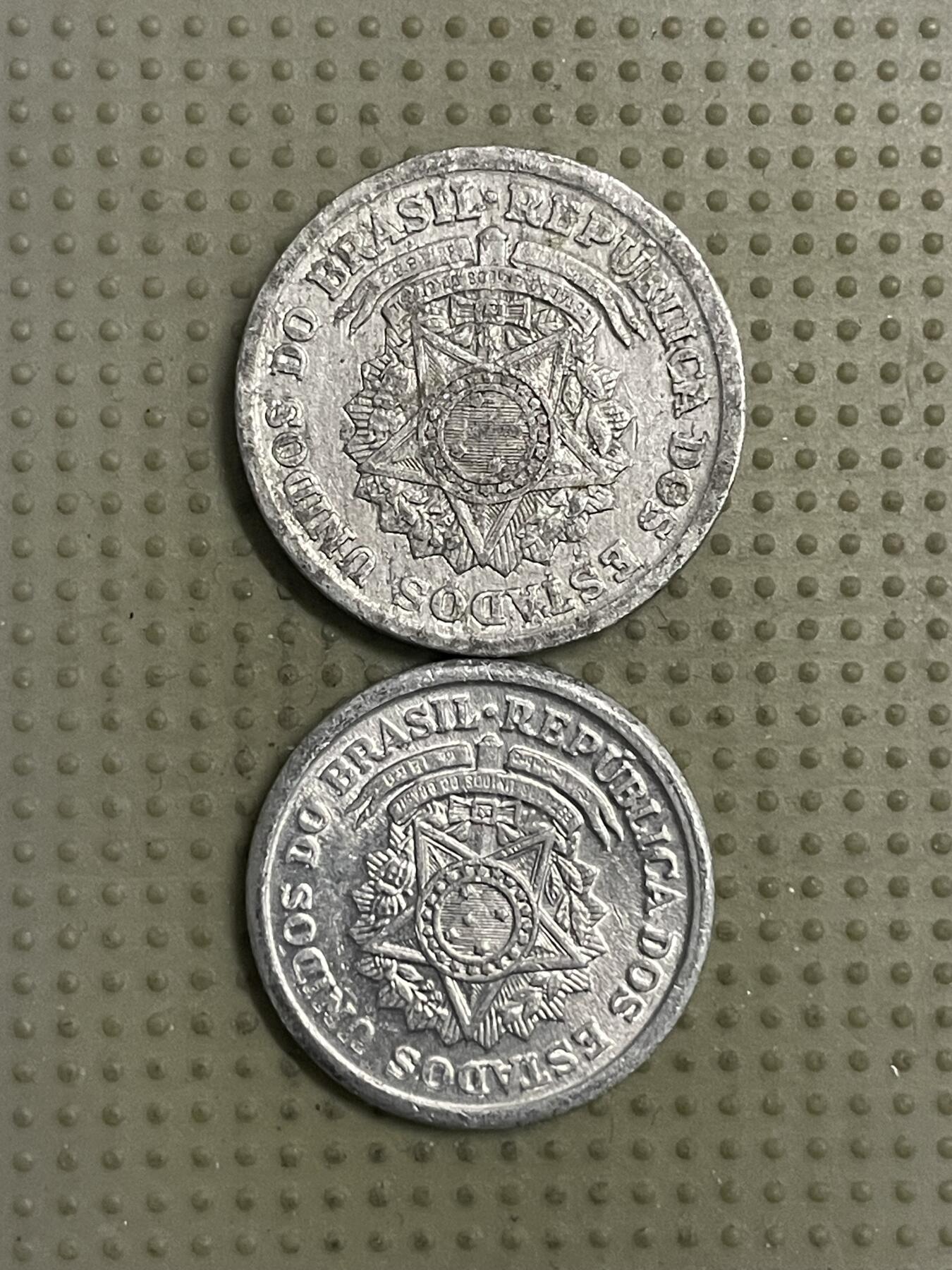 2026年第42场各国散币拍卖（总第192场） 巴西1960年2枚