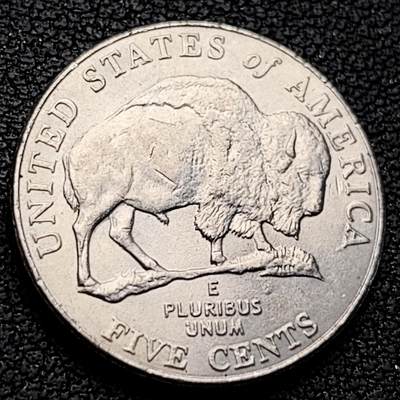 泉币菌-第223场-拍品多 请提前出价(工作原因  发货比较迟缓 已在拍卖规则里面说明 望理解) - 美国5美分 2005年5D版 21mm 美洲野牛