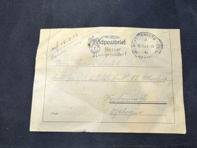 云宸嘉赏-勋臻佳藏四月精品甄选场次（低佣 一元一手） - 德意志第三帝国国防军战地邮政--发往帝国党代会之城