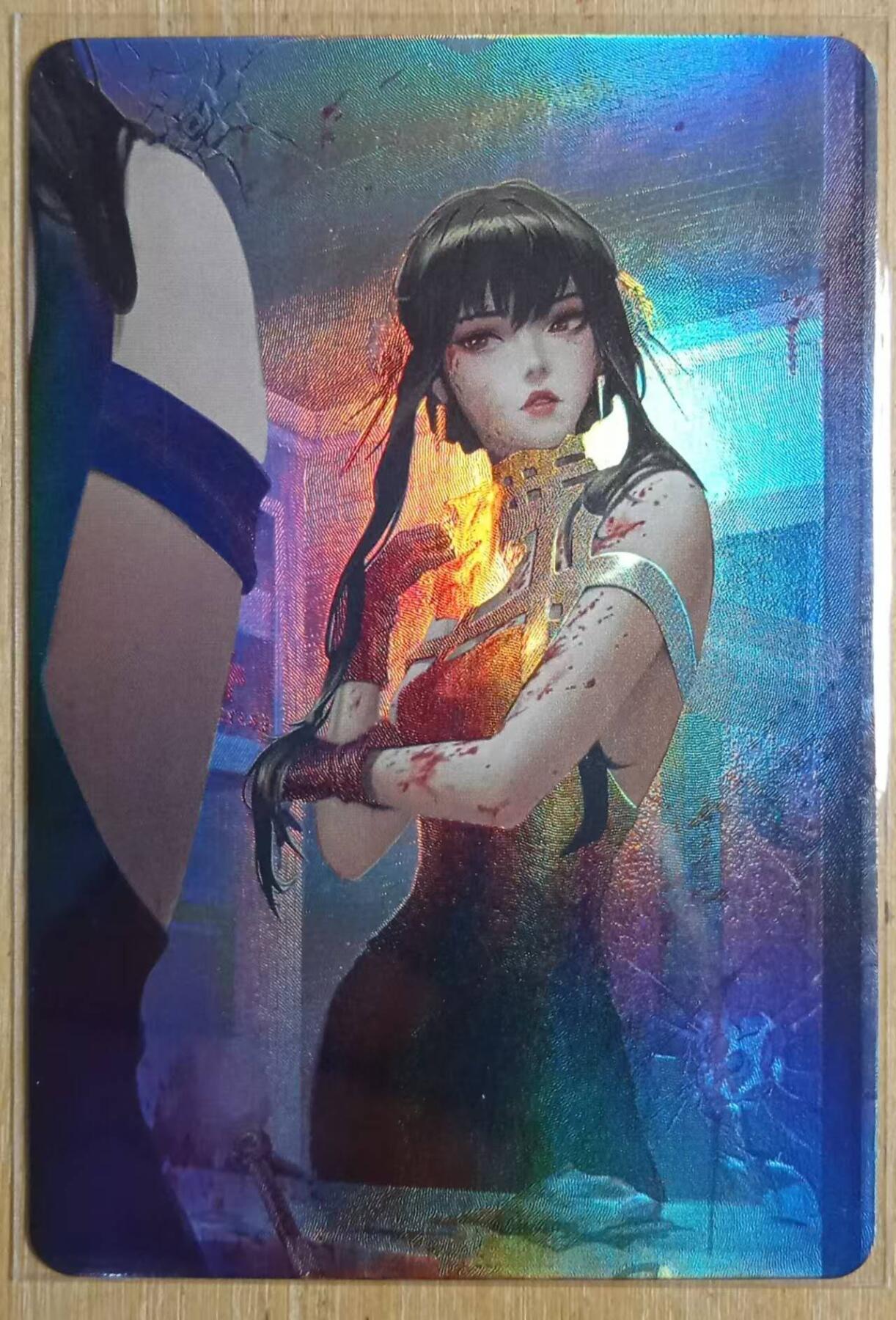 龙虎卡牌-八二场（满200元包邮，无佣金，每周六结拍，欢迎送拍） 粗彩闪 宁缺卡牌 荆棘公主-约尔