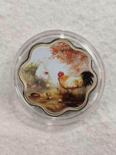 G&W世界散币，银币处理专场（第47场） - 新加坡2005年  鸡年纪念章