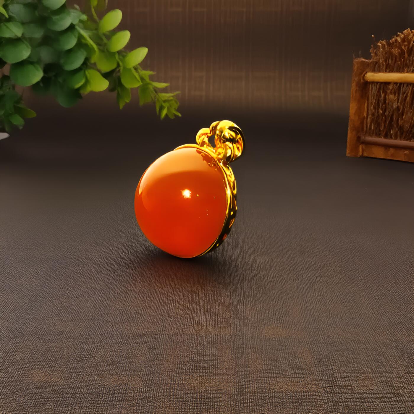 碧月说宝 君子怀瑾·当代和田玉清风专场(八) 高品 原矿18K金保山冰红吊坠