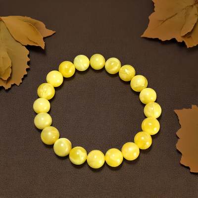 碧月说宝 君子怀瑾·当代和田玉清风专场(八) - 精工瓷白花蜜蜡手串